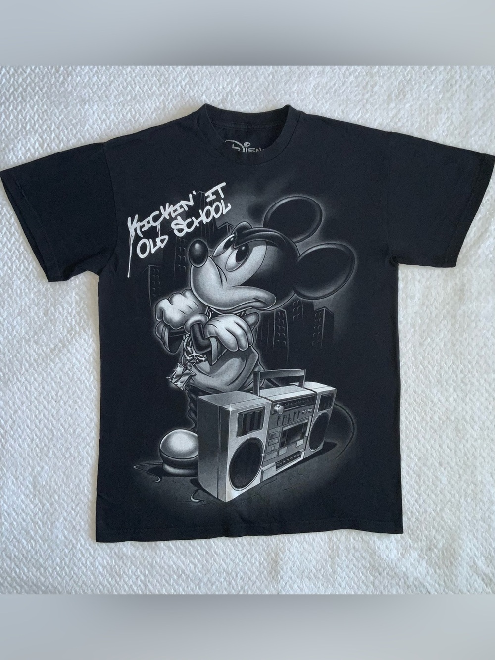 Disney Mickey Mouse "Kickin It Old School" Shirt